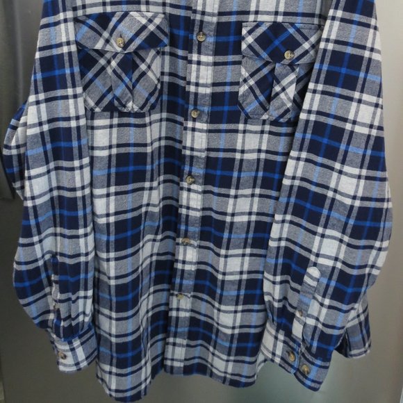 Mens King Size Flannel - Picture 2 of 6